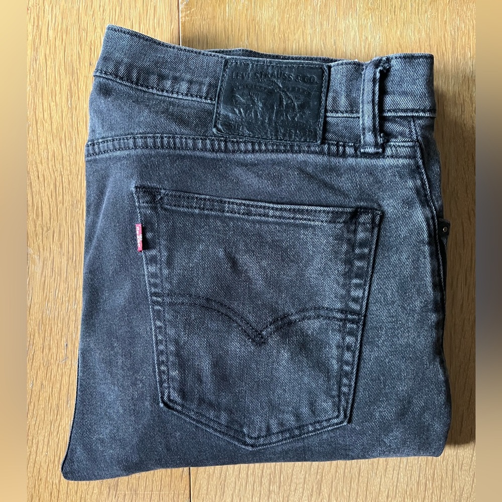 Levi's 519 Skinny Charcoal Denim Pants